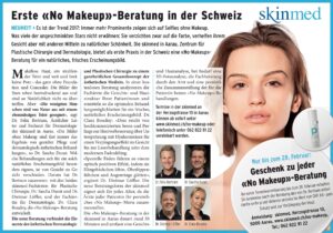 Blick am Abend No Makeup Look bei skinmed